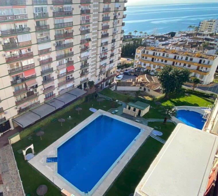 Estudio Con Vista Al Mar A 200 Mts De La Playa Benalmadena Exterior photo